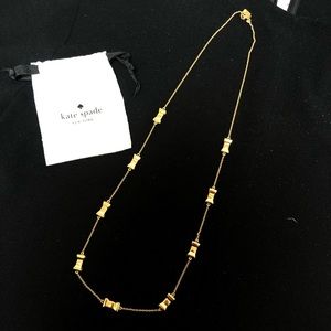 Kate Spade bow necklace